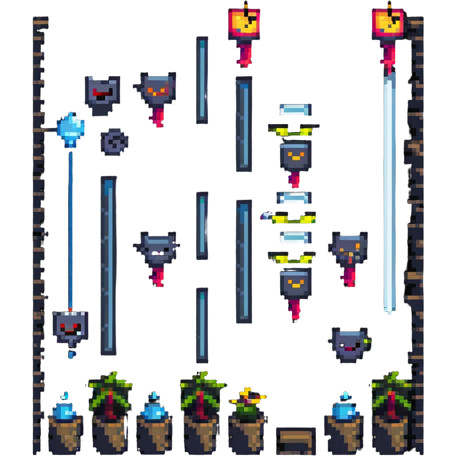 geometry dash game level with spikes emoji