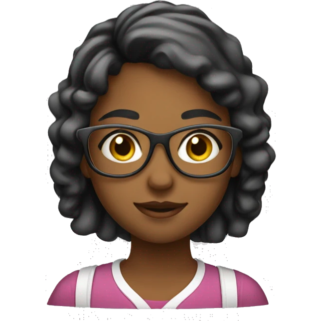 Burnett girl studyin emoji