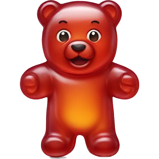Gummy bear emoji