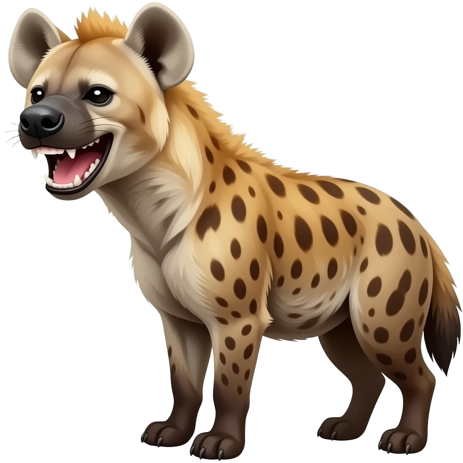 Hyena Emoji laughting emoji