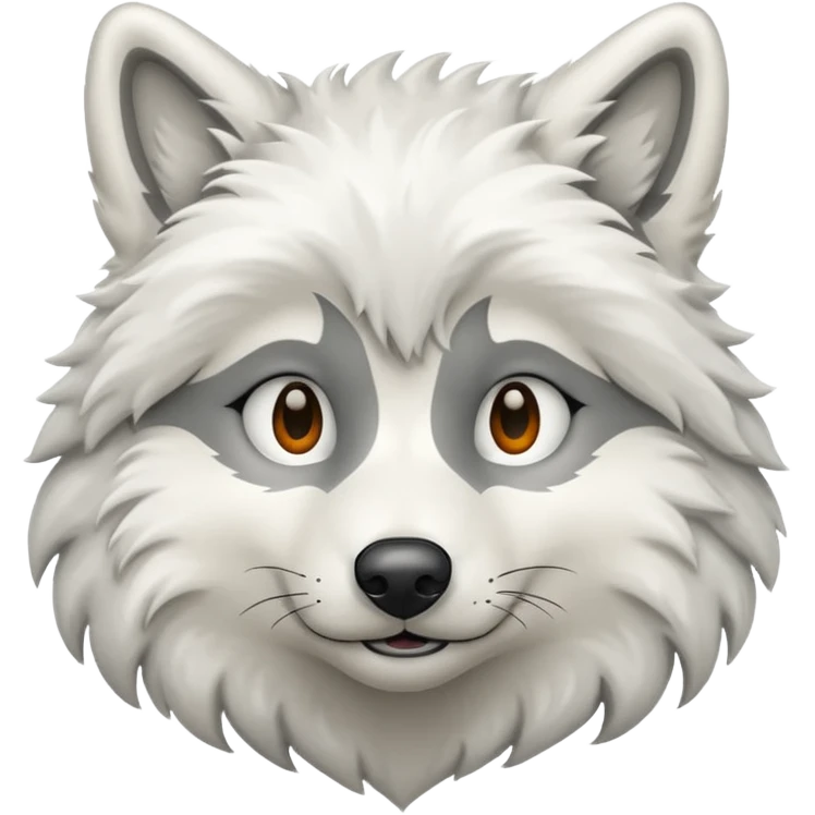 Loup Blanc pour twitch emoji