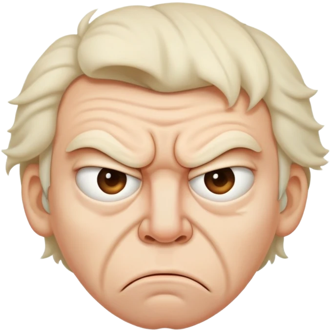 disgusted face emoji