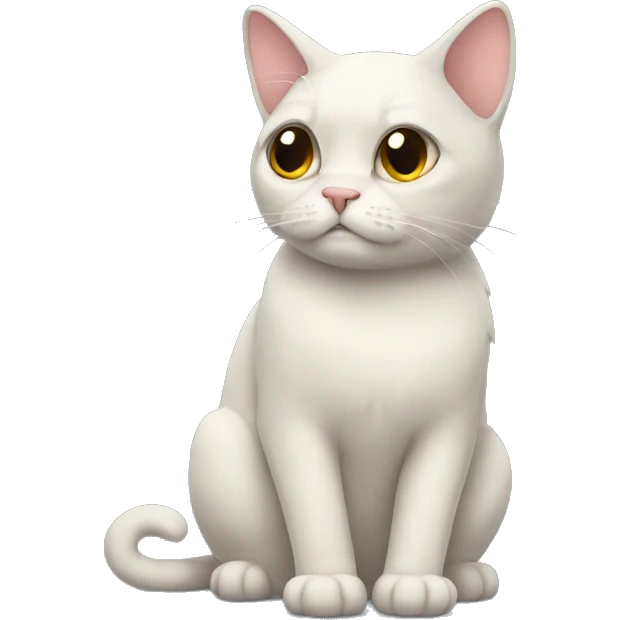 Cat sad emoji