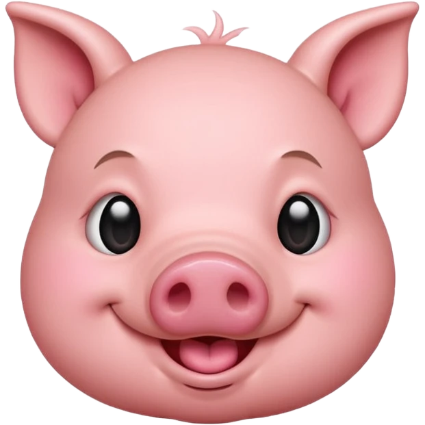 winking pig emoji