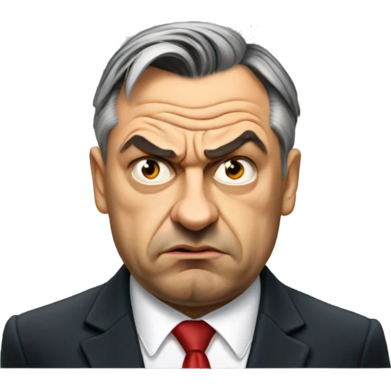 Viktor Orban looking mad emoji