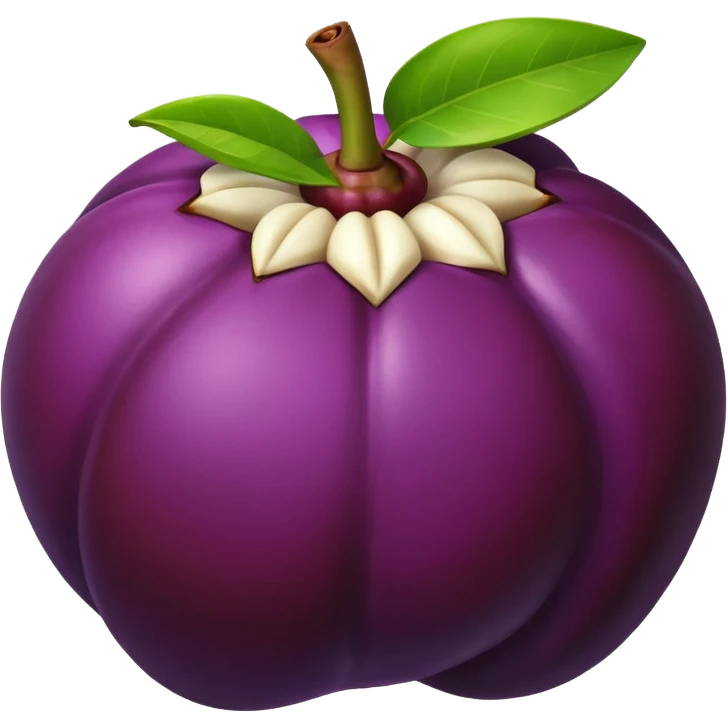 mangosteen emoji