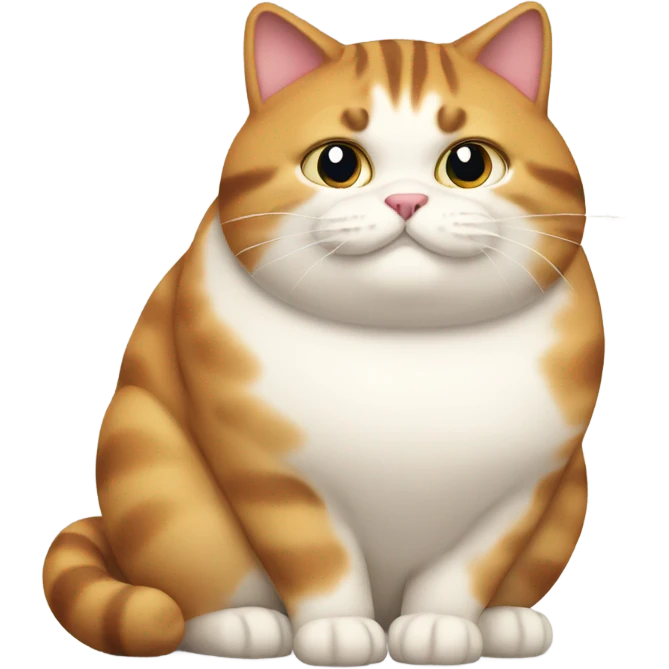 Fat cat emoji