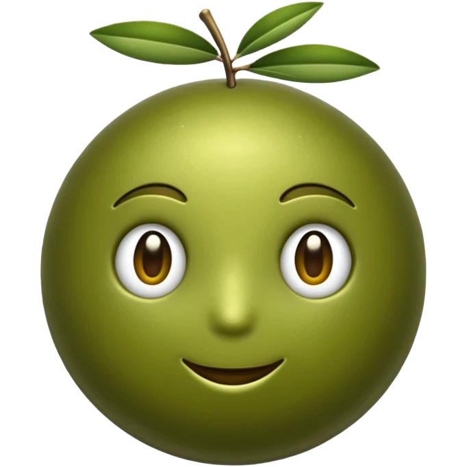 grateful olive emoji