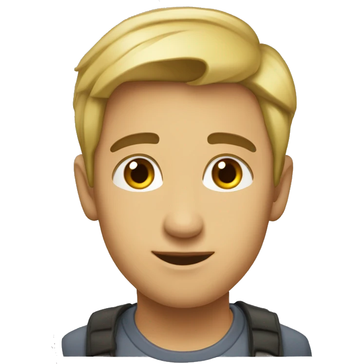 пудель новогодний  emoji