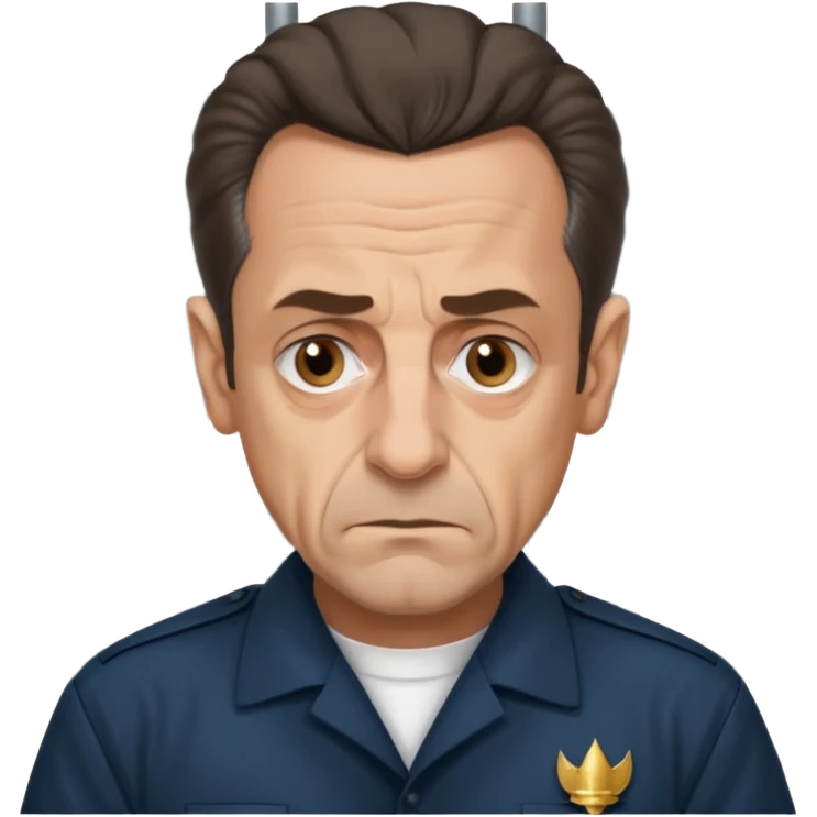 Nicolas sarkozy en prison  emoji