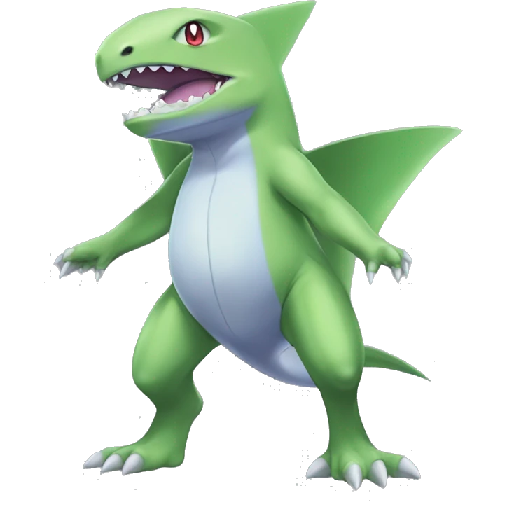 Larvitar-Sharpedo-Gabite-Digimon Full Body emoji