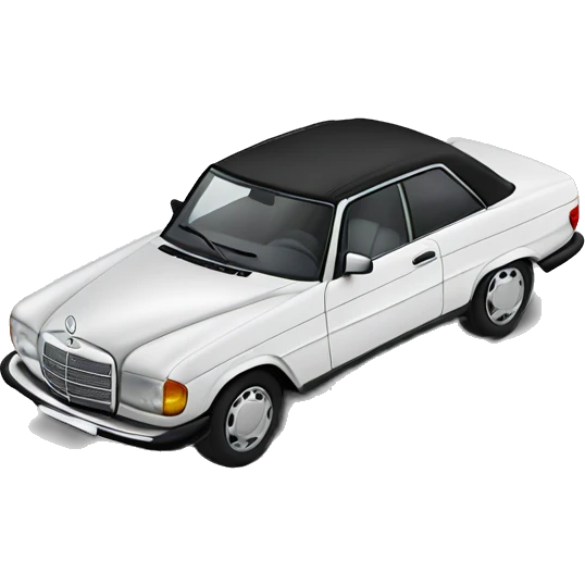 car mercedes emoji