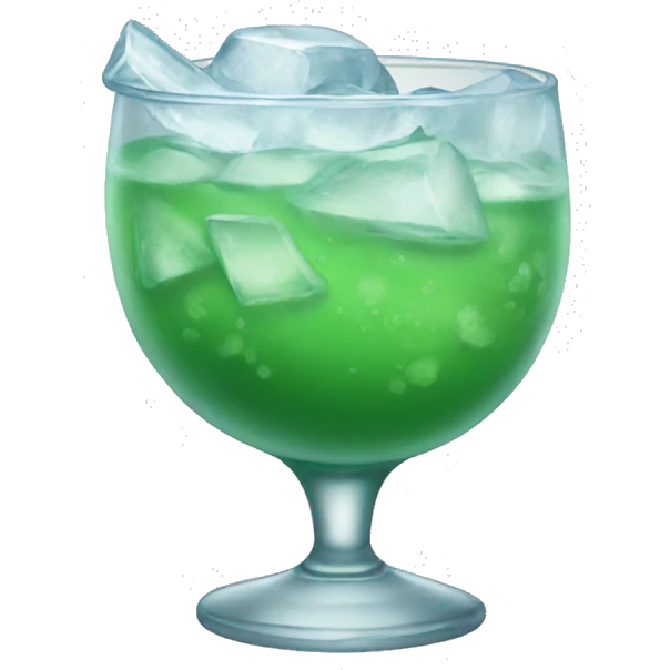 Ice Macha  emoji