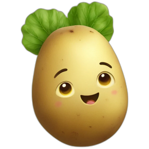 Potato fairy emoji