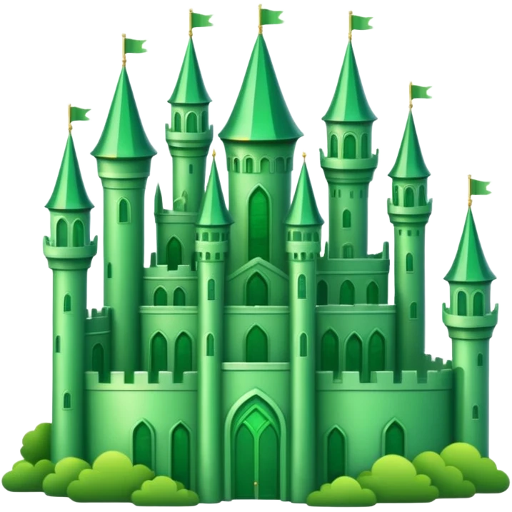 the emerald city from the wizard of oz emoji