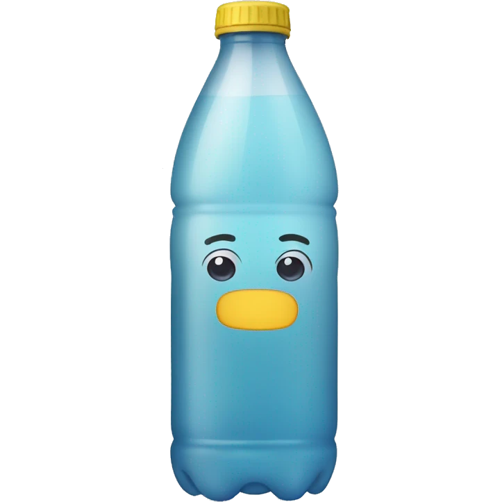 Botella de agua emoji