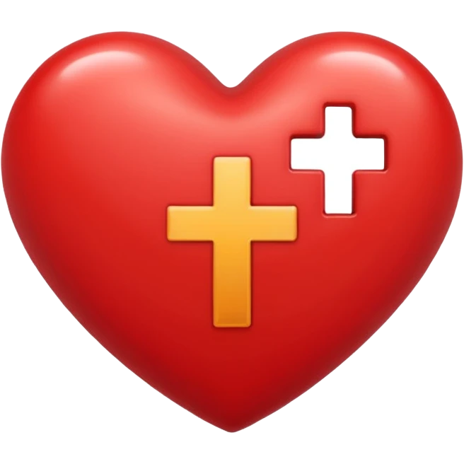 heart with plus on it emoji