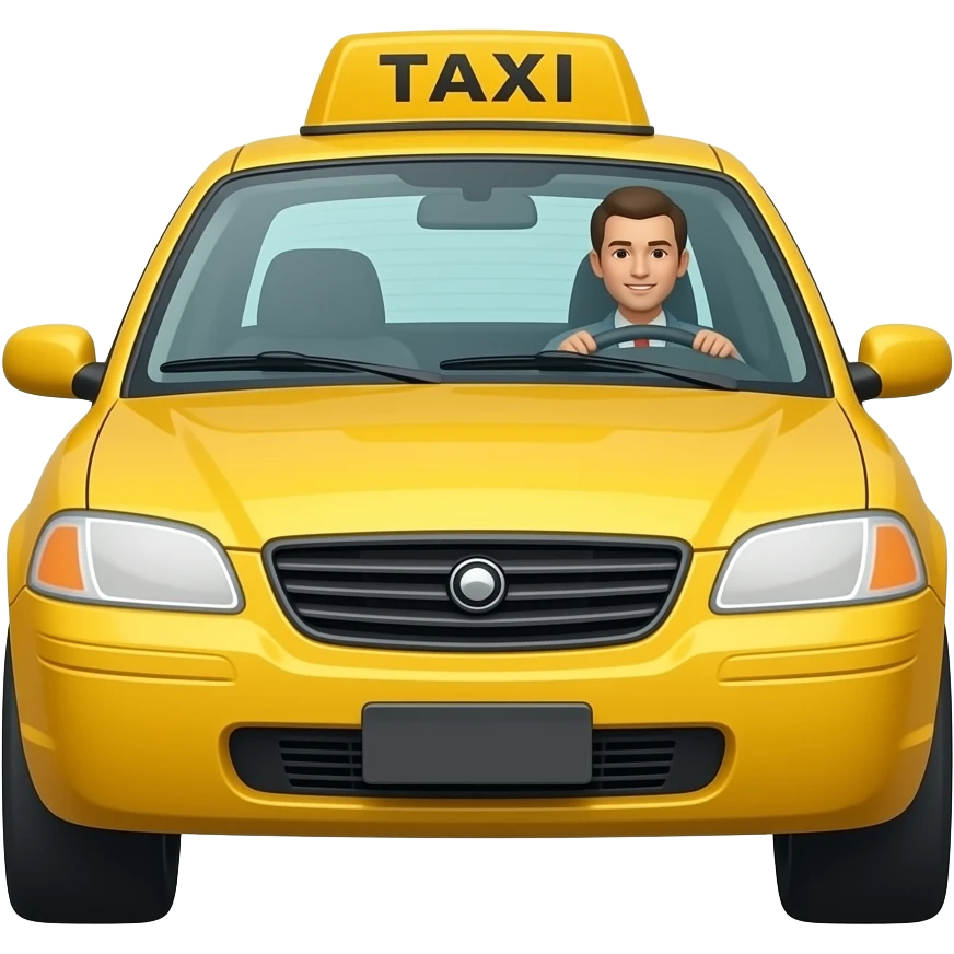 taxi driver emoji