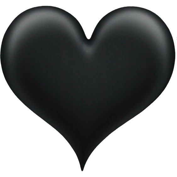 Black Heart  emoji