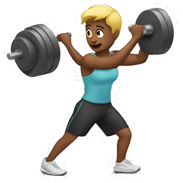 Working out emoji