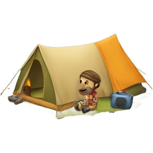Camping emoji