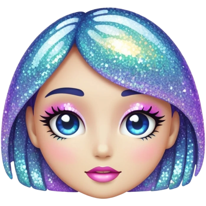 Fashion glitter  emoji