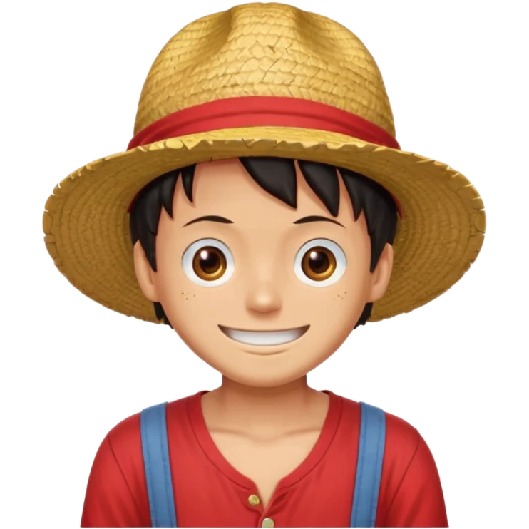 Lufy dans one pièce emoji