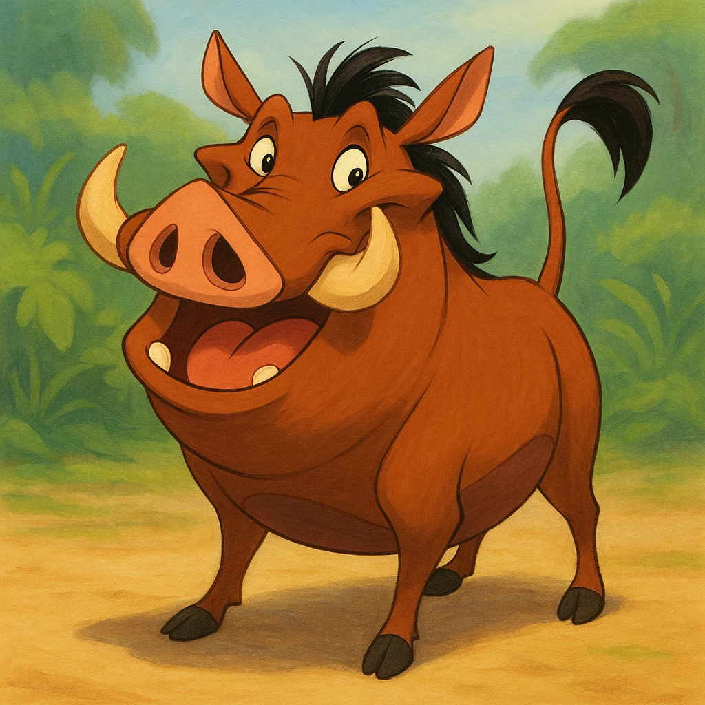 Pumbaa emoji