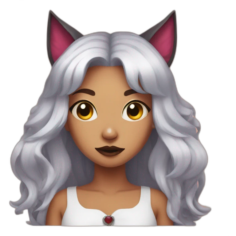 Doja Cat Black Demon emoji
