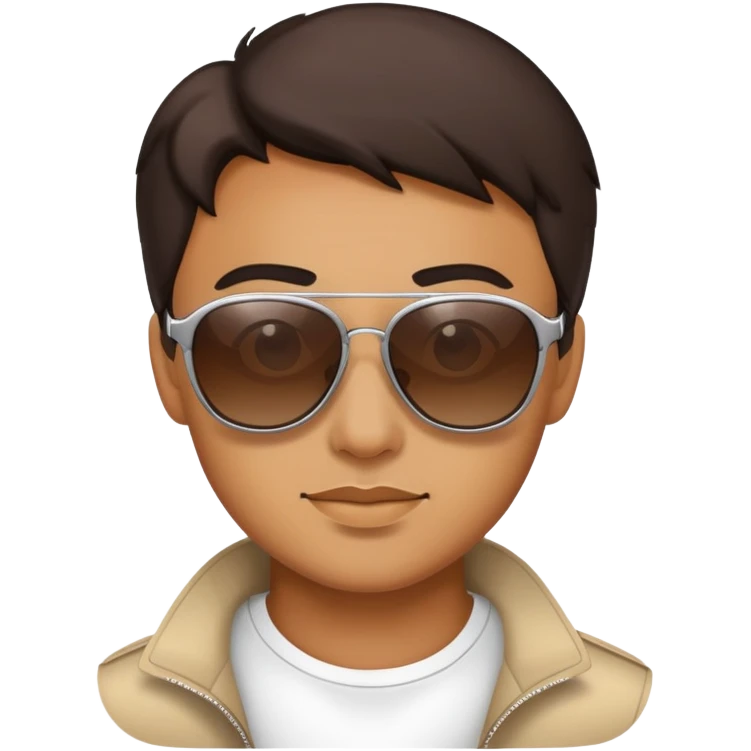 Me with sunglasses emoji