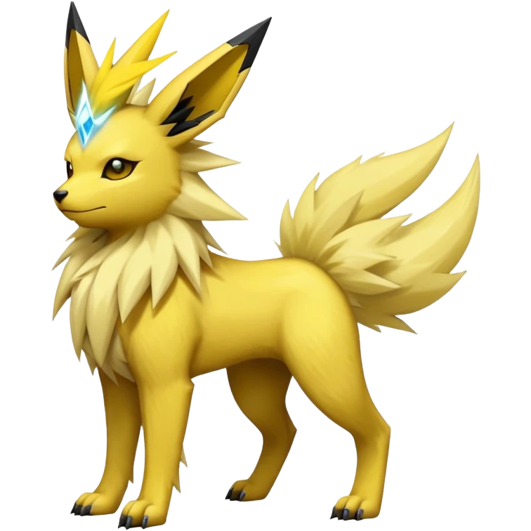 Jolteon-Luxray-Manectric-Fakémon-hybrid-creature (full body)  emoji