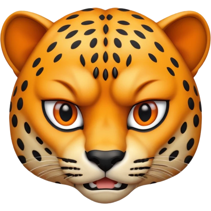 Angry Cheetah emoji