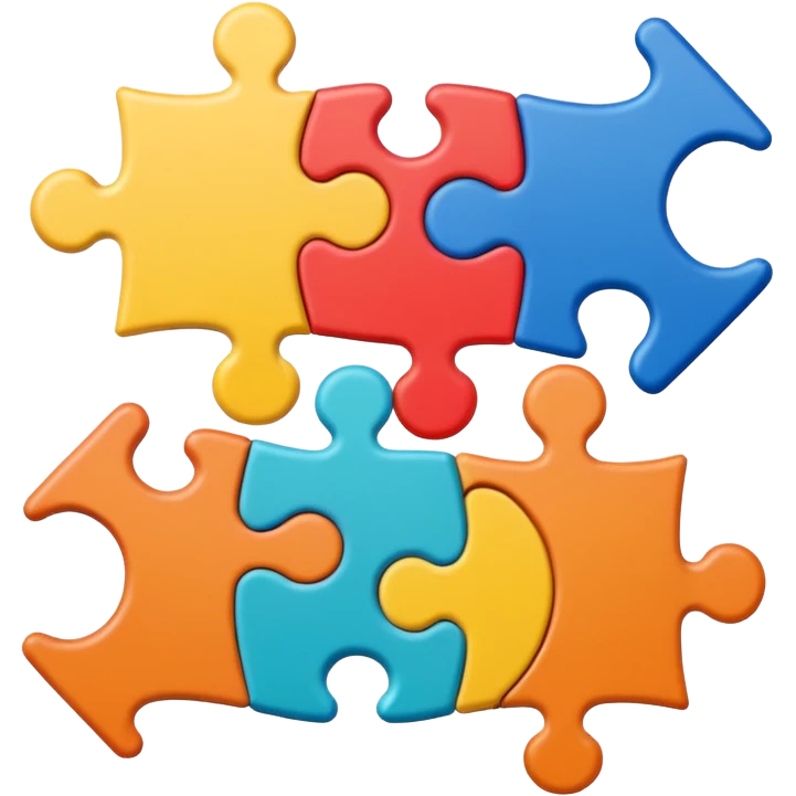 Puzzle Pieces Joined emoji