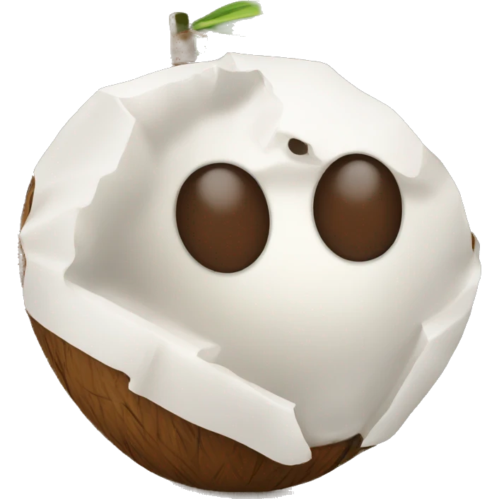 Coconut  emoji