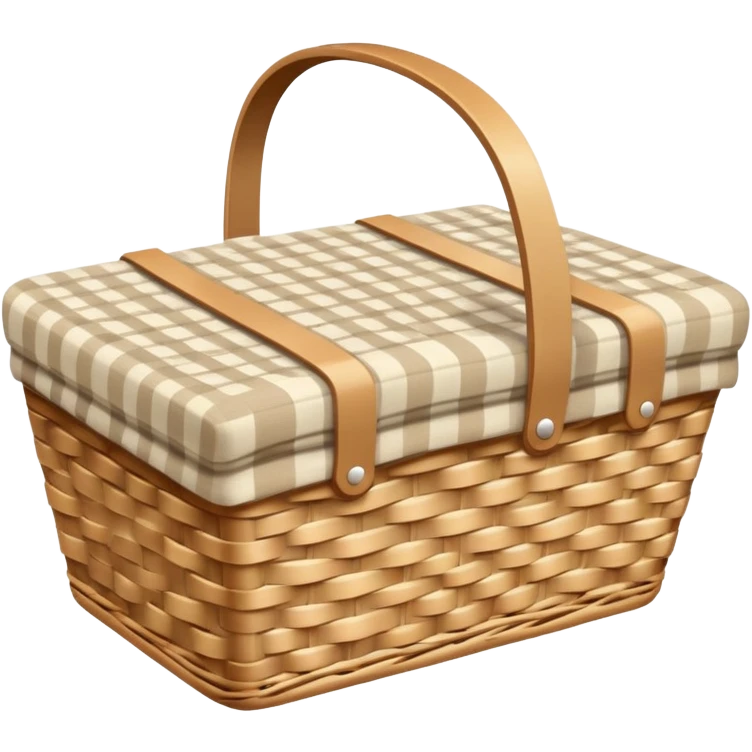 Pale beige picnic emoji