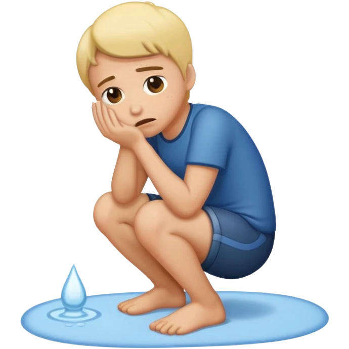 Person peeing on the floor  emoji