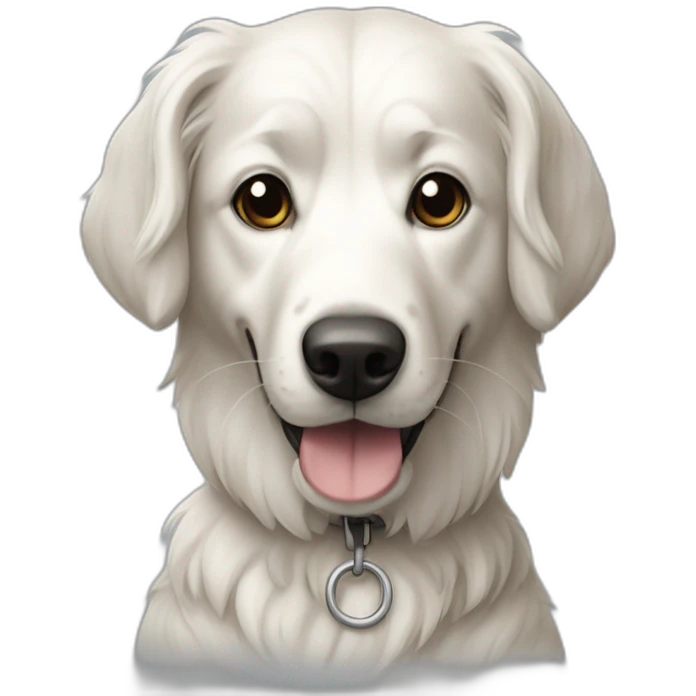 Chien qui conduit une skoda emoji