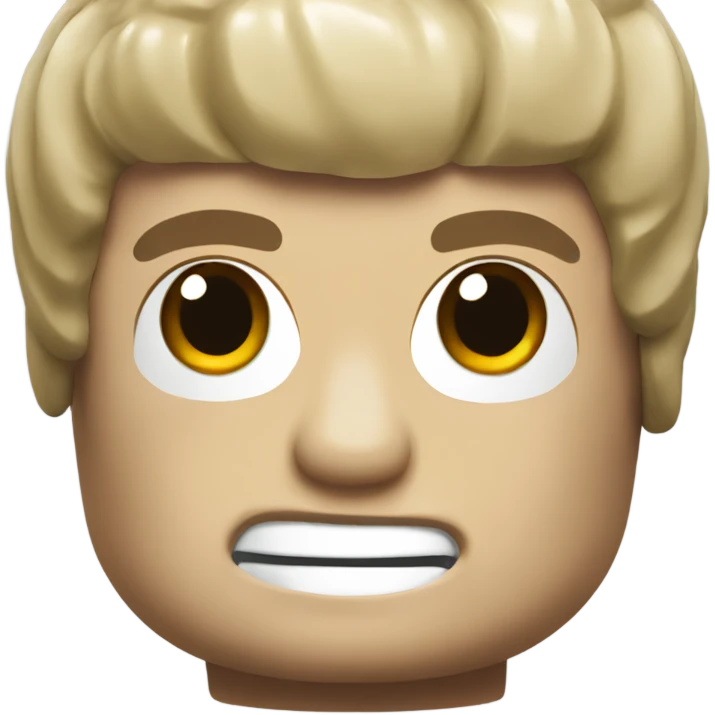 Lego head  emoji