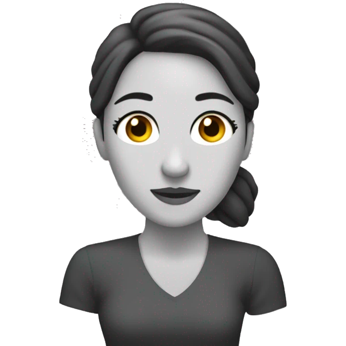 mujer discapacitada haciendo gimmasia artistica  emoji