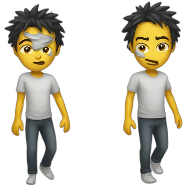 sick and rock emoji