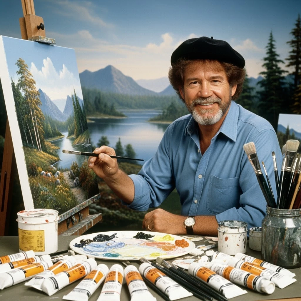 bob ross emoji