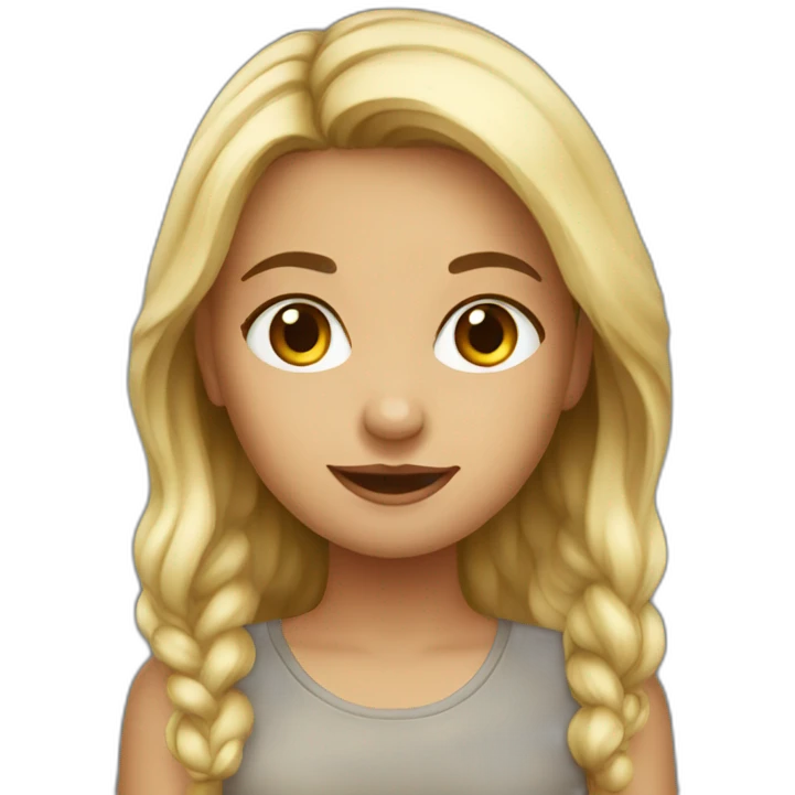 Australian girl emoji