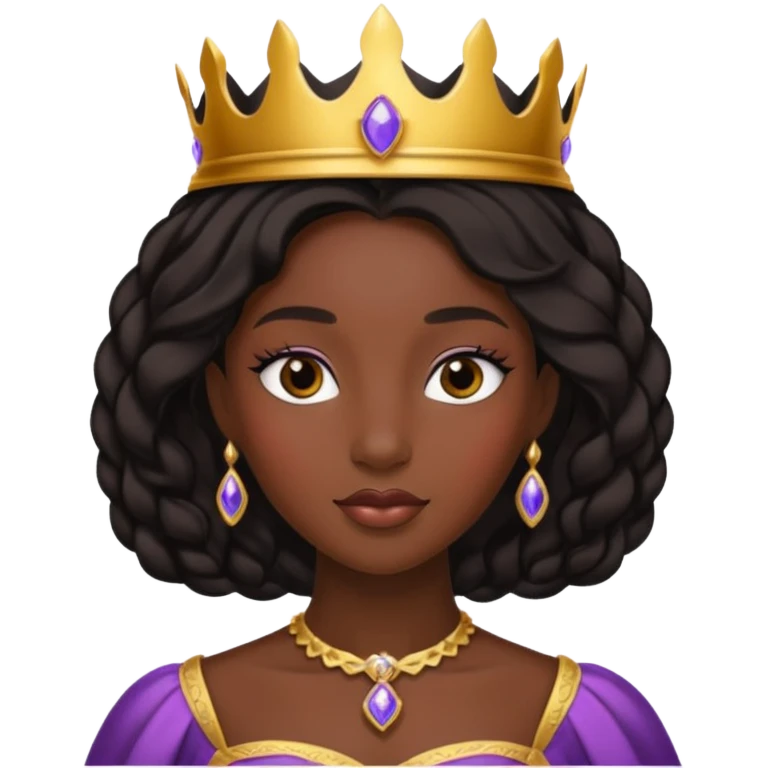 Black Princess emoji