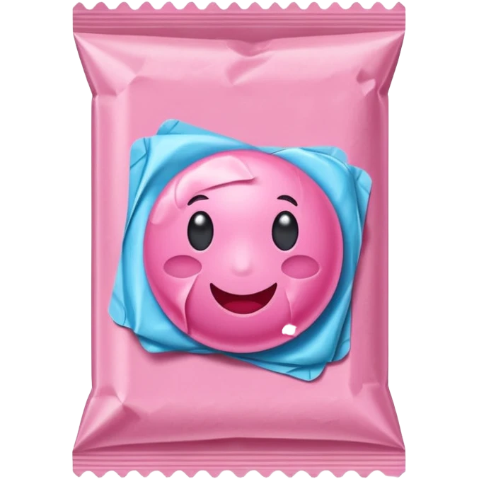 bubble gum packet emoji