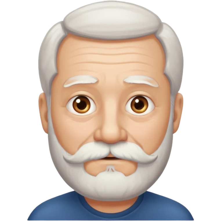 grandfather with a white beard emoji