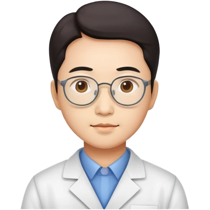 Chinese scientist super realistic  emoji