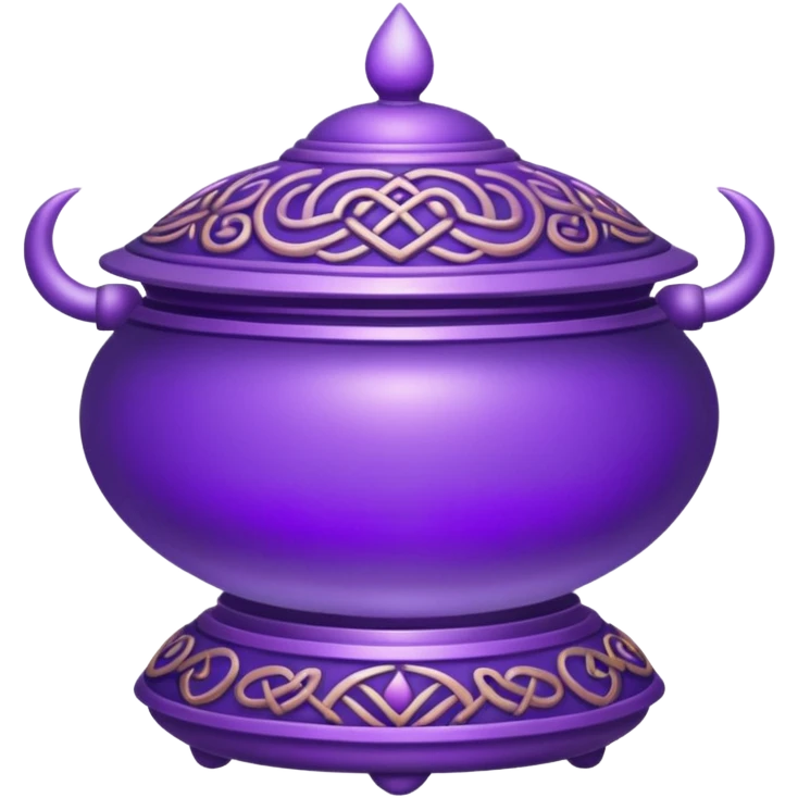 purple asian mistic object emoji
