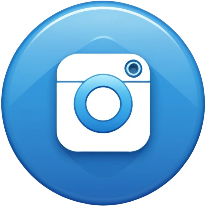  تیک آبی اینستا emoji