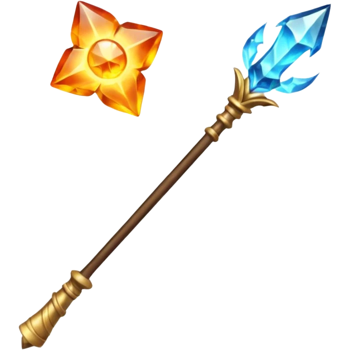 elemental magic staff emoji