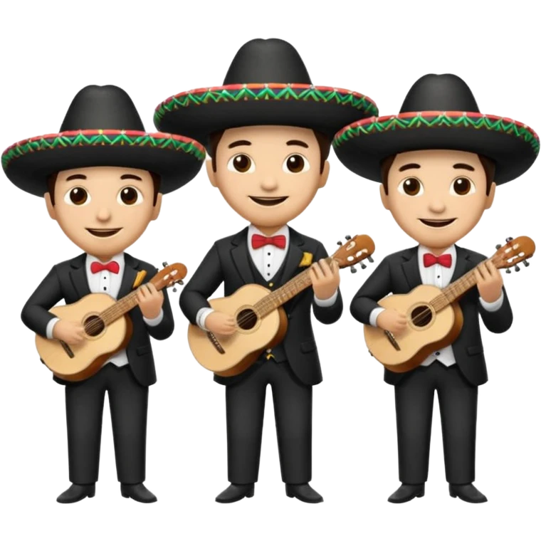 Mariachis emoji